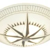KOMPASS Plafond 50cm Vit/Svart