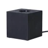 KUB Lampfot E27 9cm Svart