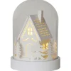 Kupol Lykta Hus 17,5cm Vit
