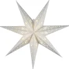 LACE Lös Pappersstjärna 80cm Vit