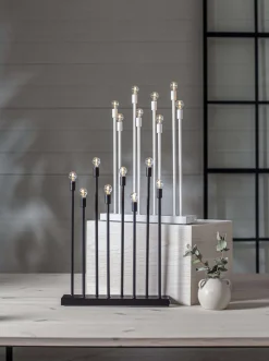 LADDA USB Ljusstake 40cm Vit