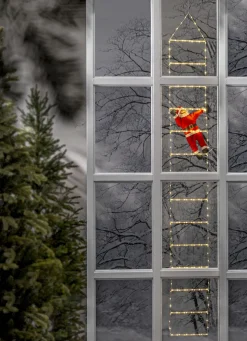 LADDE Siluett Klättrande Tomte 200cm IP44