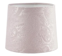 LAMPSKÄRM Sammet 16/14cm Rosa