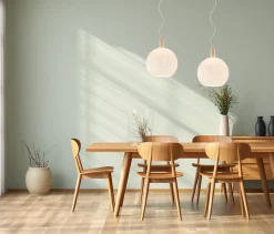 LAPPONIA Takpendel 35cm Vit/Trä