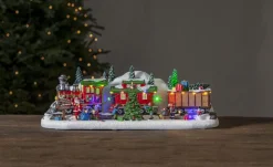 LARGEVILLE Panorama Jultåg Batteri 47cm Flerfärgad