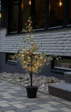 LARIX Dekorationsträd Batteri 117cm Grön IP44