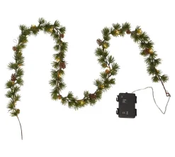 LARIX Girland Batteri 140cm 20LED Grön