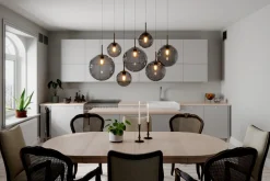 Laura Taklampa 7:a 86cm Svart/Rökgrå