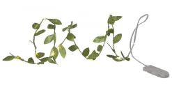 LEAF Batterislinga 10LED 95cm Grön