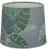LEAF Lampskärm Tyg 20cm Grå