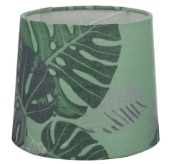 LEAF Lampskärm Tyg 16cm Grön