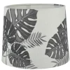 LEAF Lampskärm Tyg 25cm Vit