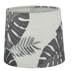 LEAF Lampskärm Tyg 16cm Vit