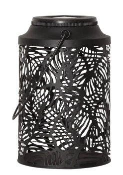LEAFY Solcellslykta 17cm Svart