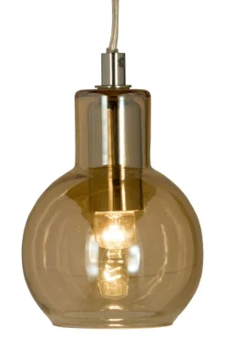 LEAH Fönsterlampa 13cm Amber