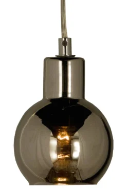 LEAH Fönsterlampa 13cm Rökgrå