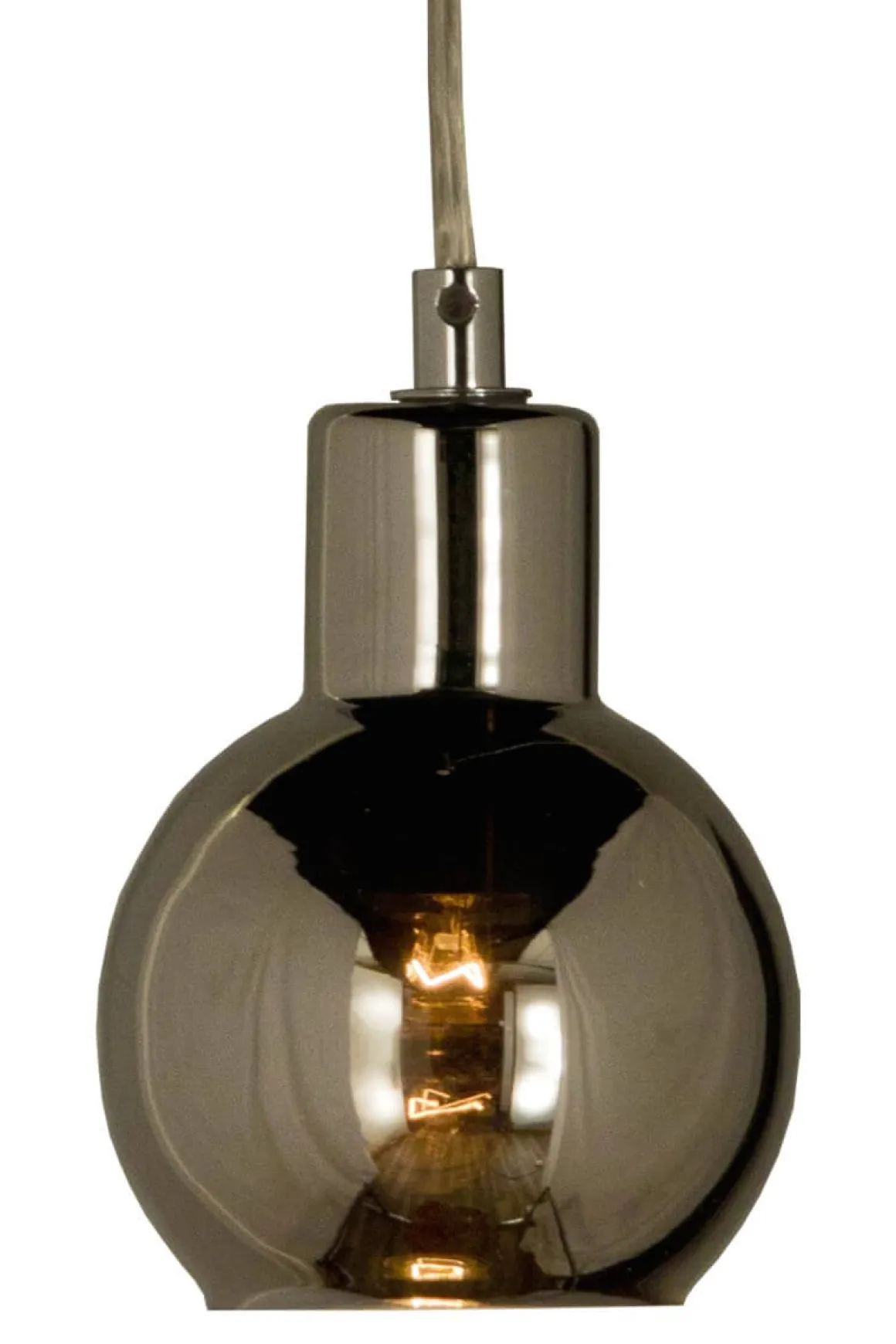 LEAH Fönsterlampa 13cm Rökgrå