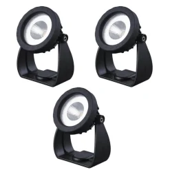 LED Spot Power 6W 3- pack Plast