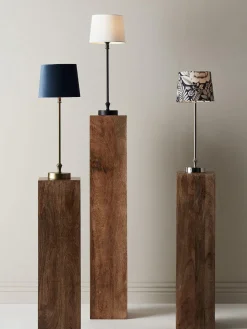 LIAM Lampfot E27 46cm Svart