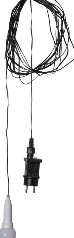 LIGHTY Lampupphäng Utomhus 750cm Svart/Multi