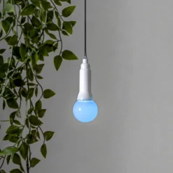 LIGHTY Lampupphäng Utomhus 750cm Svart/Multi