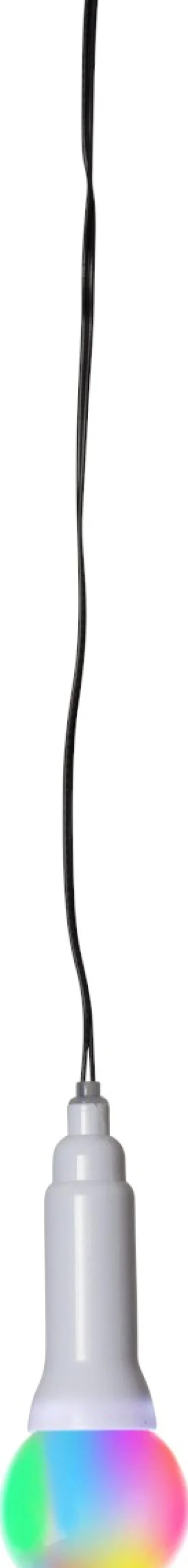 LIGHTY Lampupphäng Utomhus 750cm Svart/Multi