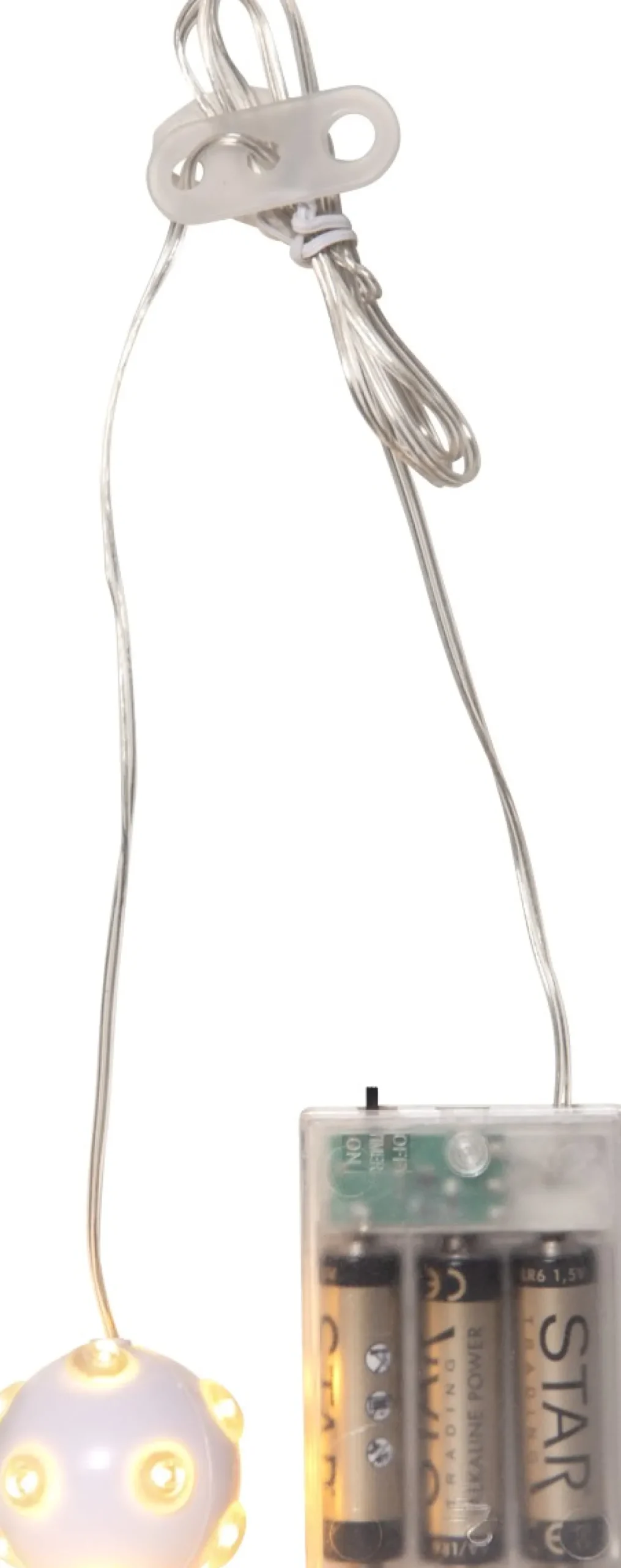 LIGHTY Ljusslinga 4 cm Vit