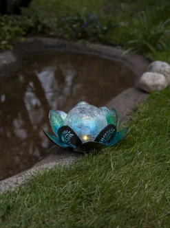 LILLY Solcellsdekoration 24cm Silver