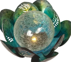 LILLY Solcellsdekoration 24cm Silver