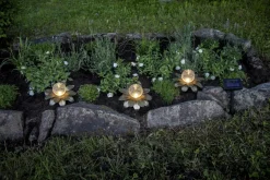 LILLY Solcellsdekoration 1,3m Guld