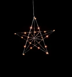 Line Stjärna Krom 38cm