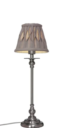 LINNE VECKAD Lampskärm 8/14cm Grå