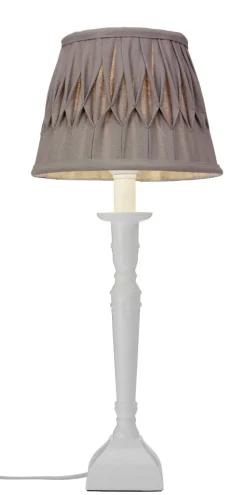 LINNE VECKAD Lampskärm 13/20cm Grå