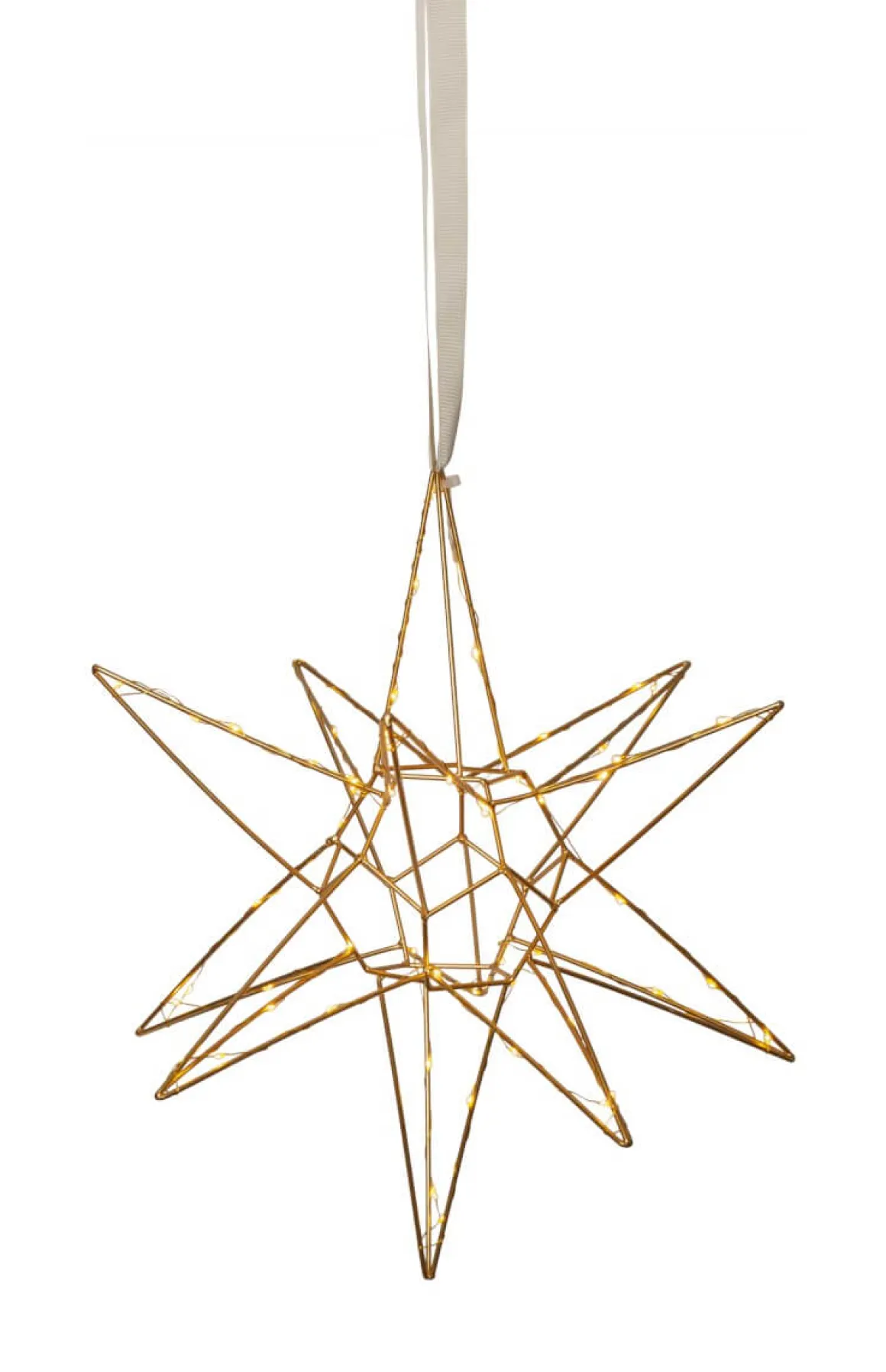 LIZZY Stjärna 47cm 60LED Guld