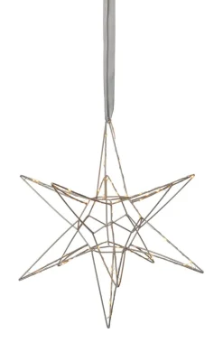 LIZZY Stjärna 47cm 60LED Silver