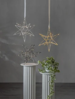 LIZZY Stjärna 47cm 60LED Silver