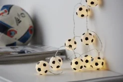 LJUSSLINGA FUNLIGHT Batterislinga Fotboll 135cm Vit