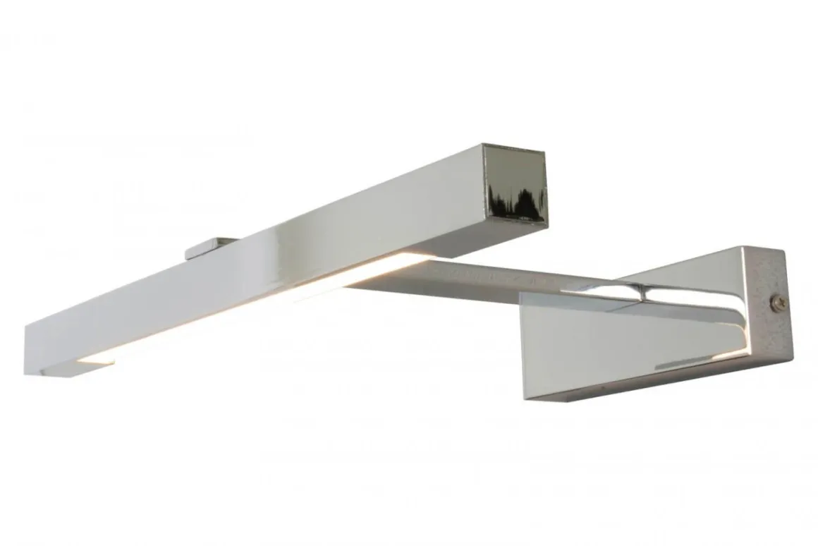 LUCCA Vägglampa Bad 9W 38cm Krom IP44