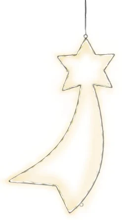 LUMIWALL Siluett Komet 60cm 54LED IP44