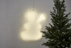 LUMIWALL Siluett Snögubbe 46cm 60LED IP44