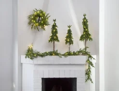 LUMMER Dekorationsträd Batteri 15L 55cm