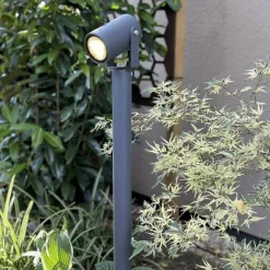 LUNA65 Trädgårdsspot 65cm 12V Grå IP65