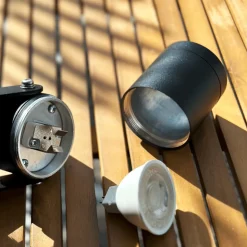 LUNA65 Trädgårdsspot 65cm 12V Grå IP65