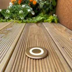 LYNX Decklight 56mm 1-Pack Brons 12V IP67