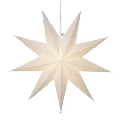 LYSA Pappersstjärna 60cm Vit