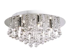 MADELENE Plafond 50cm Krom