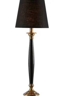 MADISON Lampfot 55cm Svart/Antikmässing