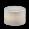 MARBLE L Bordsljus Äkta Marmor 8x6cm Vit