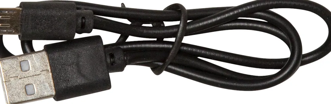 MARRON Solcellslykta/USB 25cm Brun