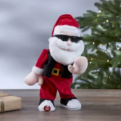 MERRY PAL Inomhusdekoration Jultomte Batteri 33cm Röd